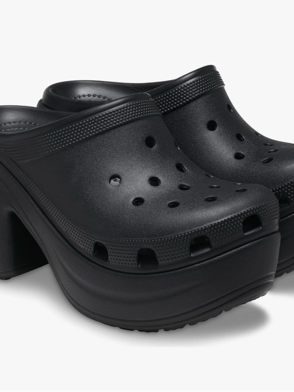 CROCS Unisex Siren Platform Clogs